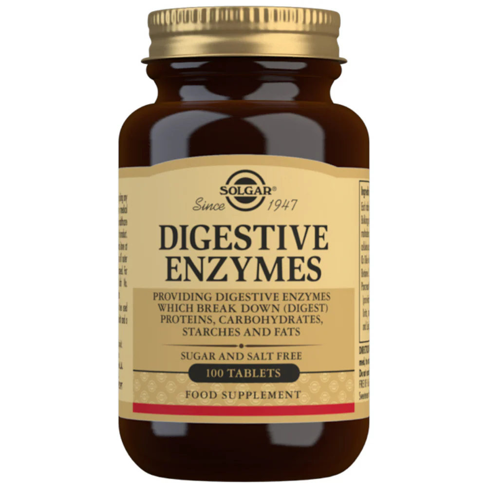 Solgar Digestive Enzymes 100 Tablets