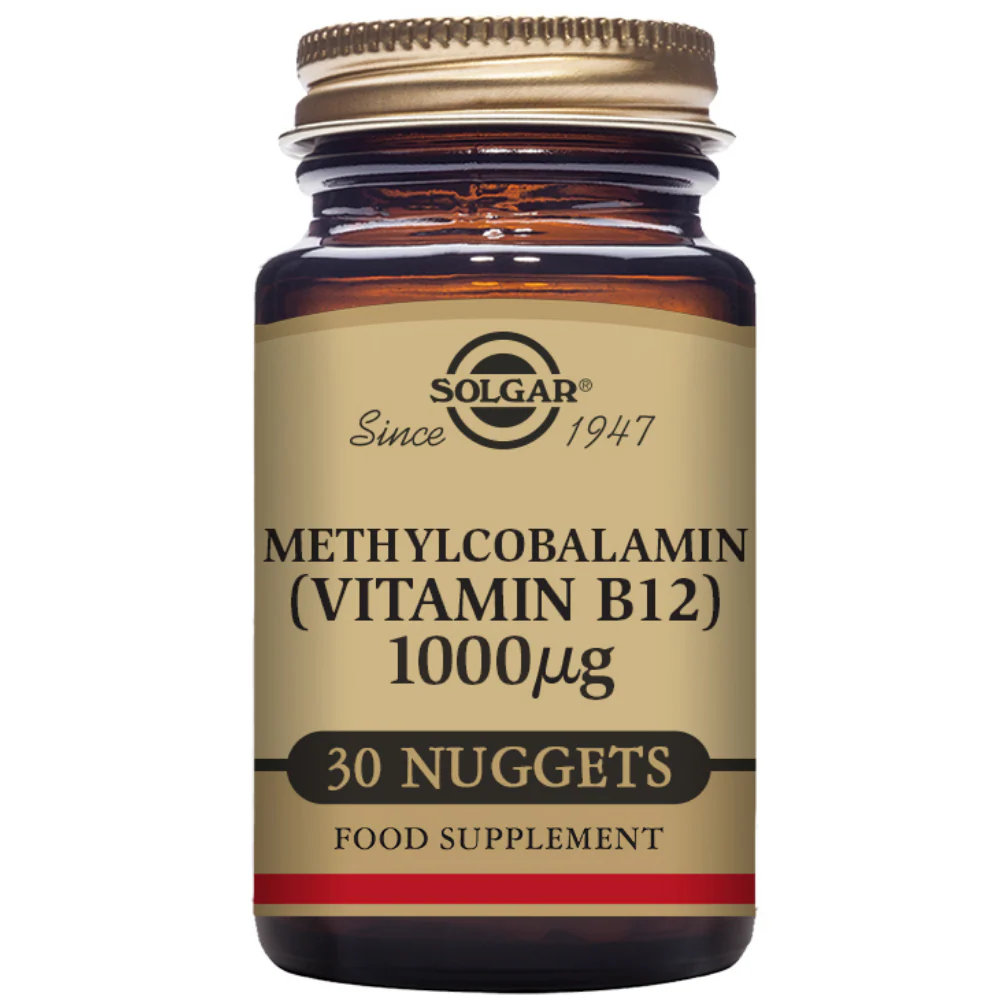 Solgar Methylcobalamin Vitamin B12 1000µg 30 Nuggets