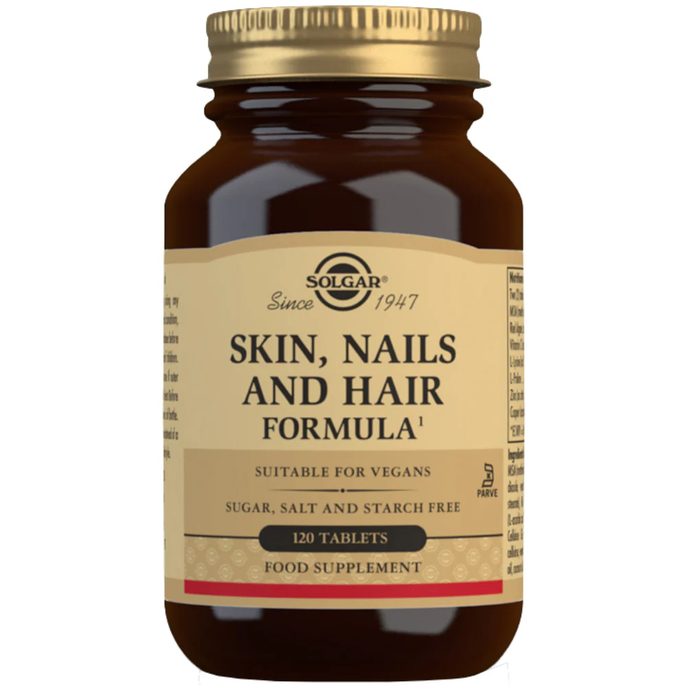 Solgar Skin, Nails & Hair Formula 120 Tablets