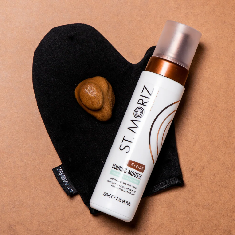 St. Moriz Advanced Colour Correcting Tanning Mousse Medium 200ml - Image 2