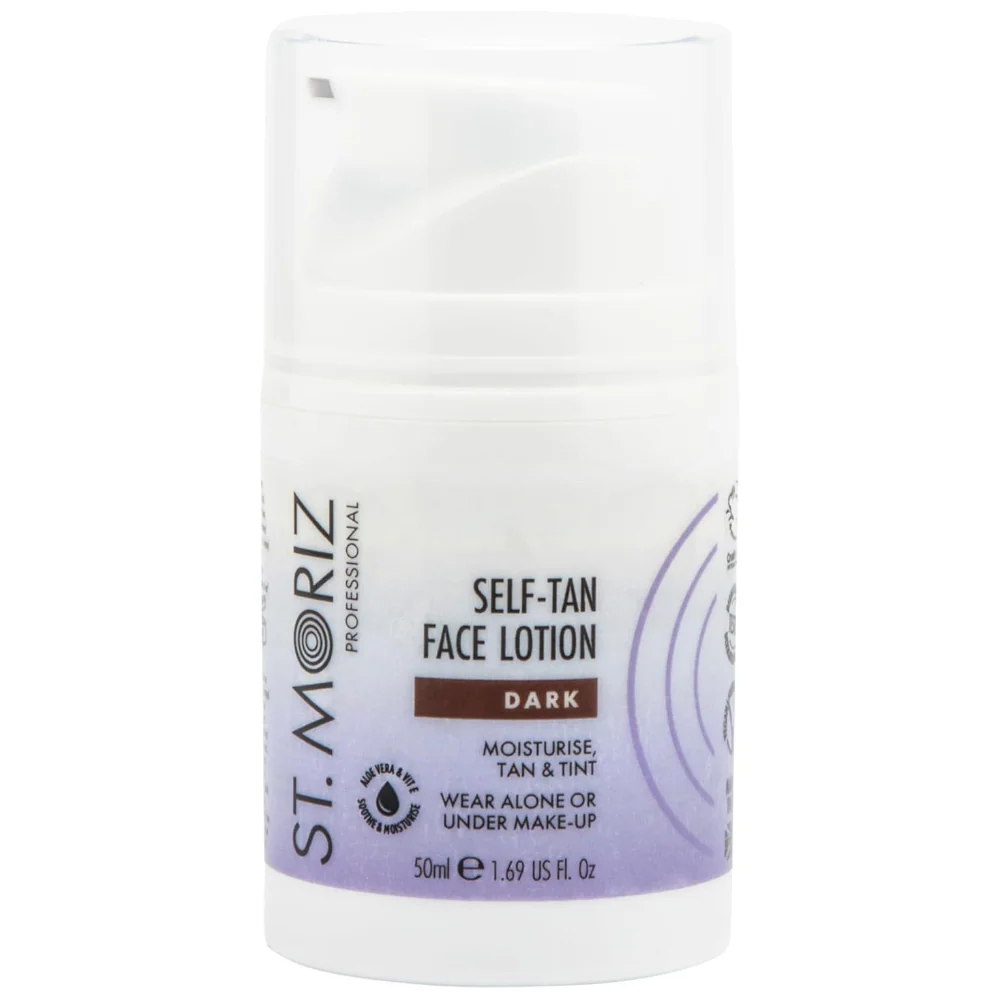 St. Moriz Professional Self Tan Face Lotion Dark 50ml