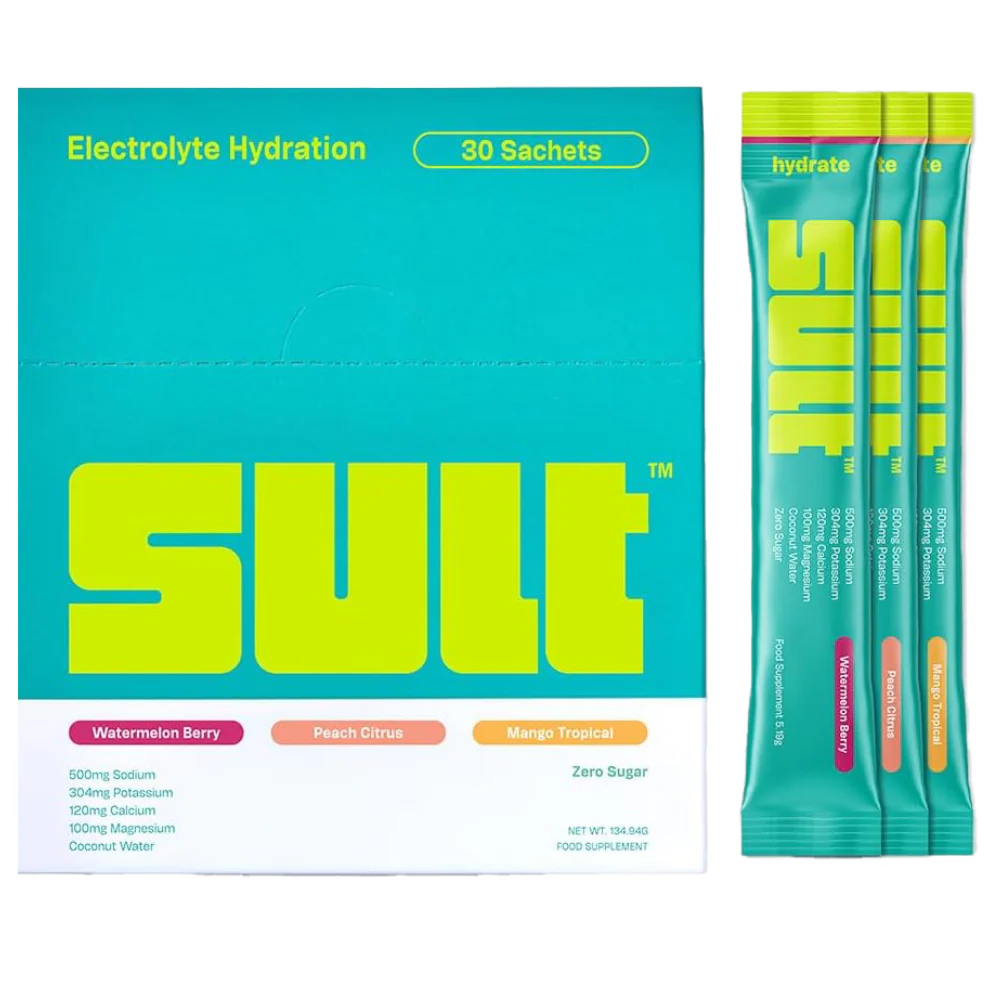 SULT Electrolyte Hydration Powder Supplement Variety Pack x30