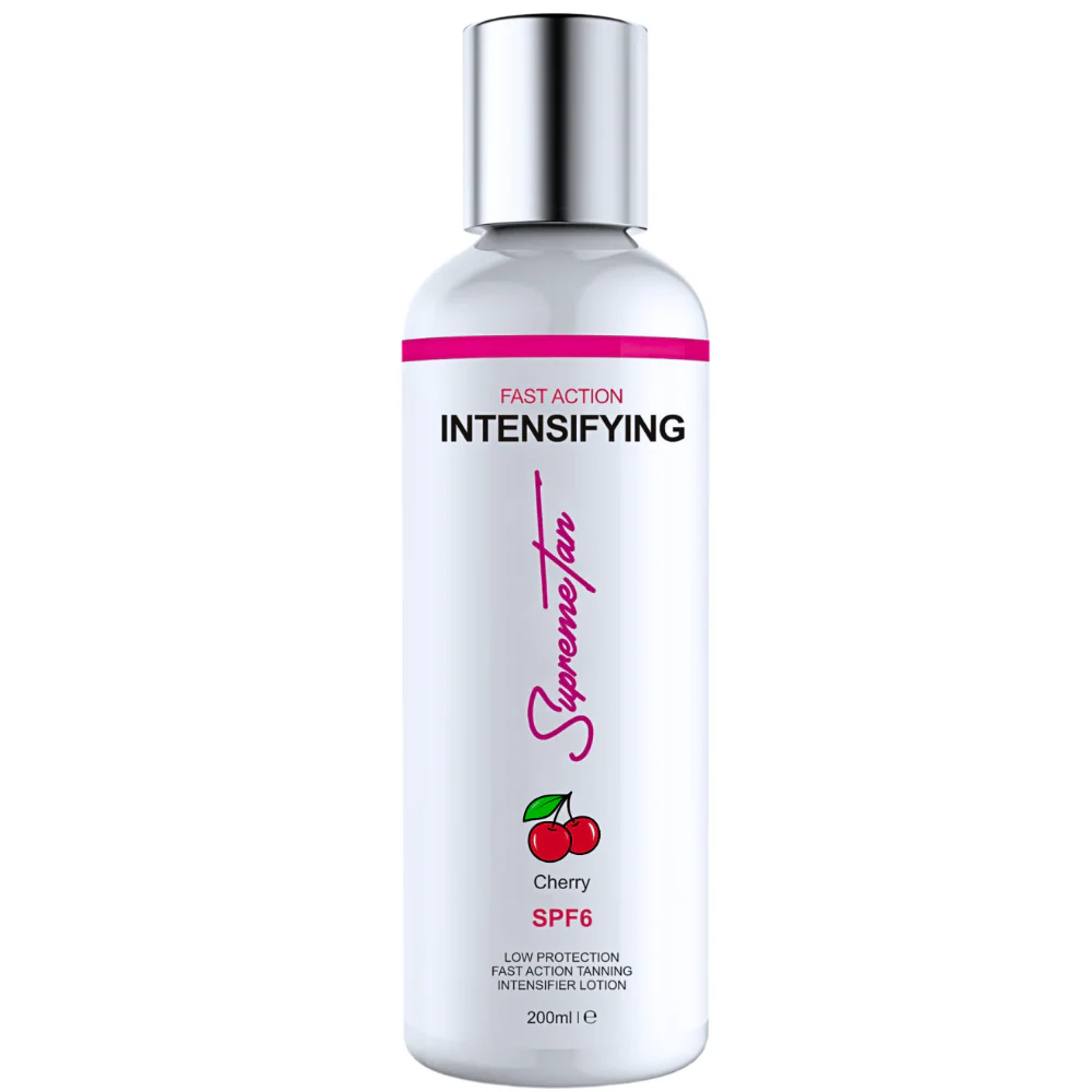 SupremeTan Fast Action Intensifying Tanning Cream Cherry SPF6 200ml