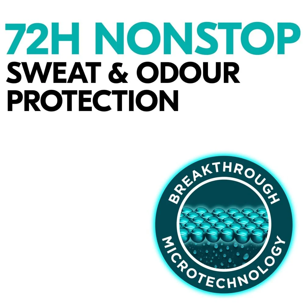 Sure Nonstop Protection 72h Invisible Aqua Anti-Perspirant Deodorant Spray 250ml - Image 3