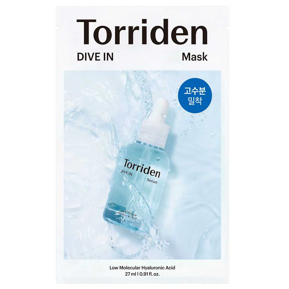 Torriden Dive-In Low Molecular Hyaluronic Acid Sheet Mask 27ml