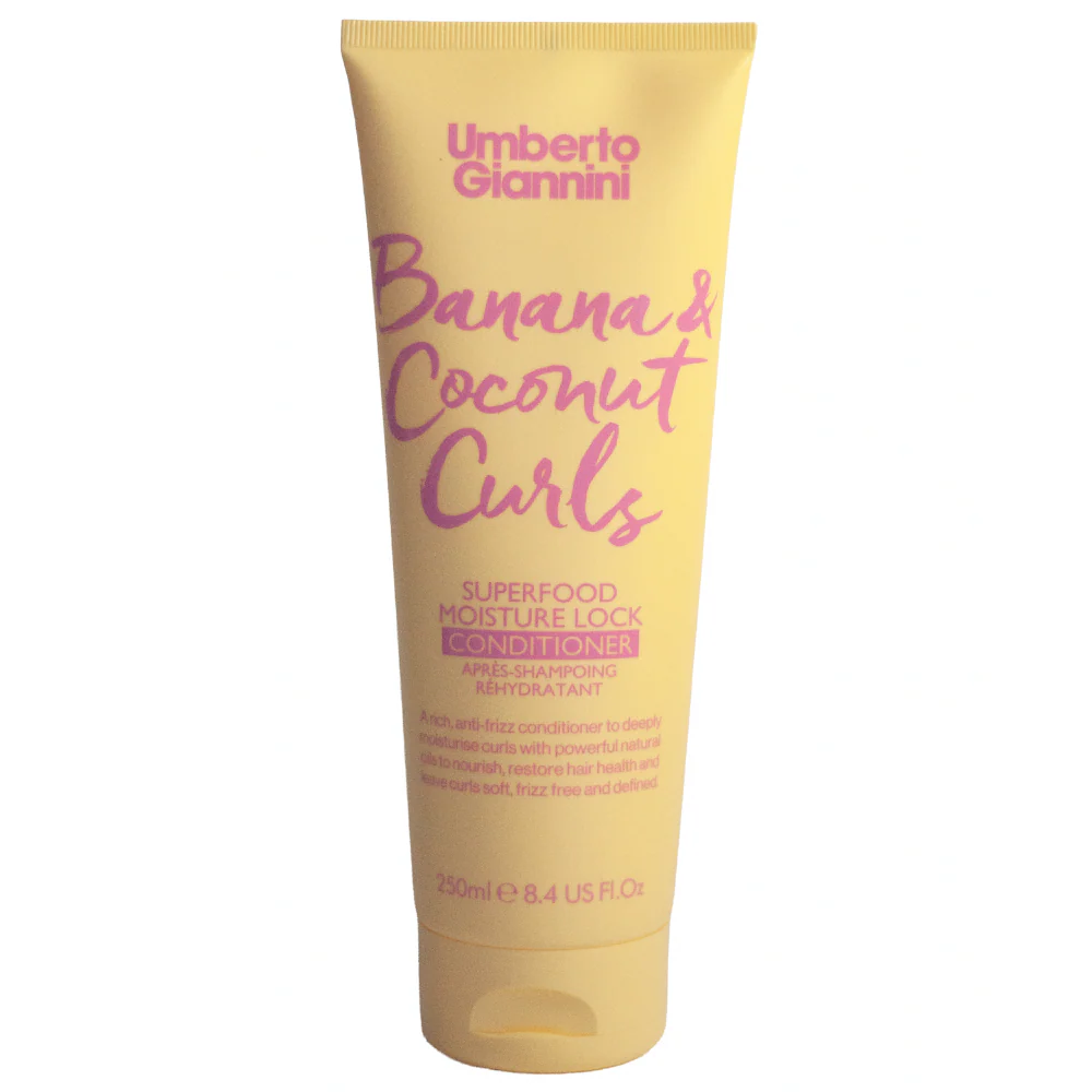 Umberto Giannini Banana & Coconut Curls Moisture Lock Conditioner 250ml
