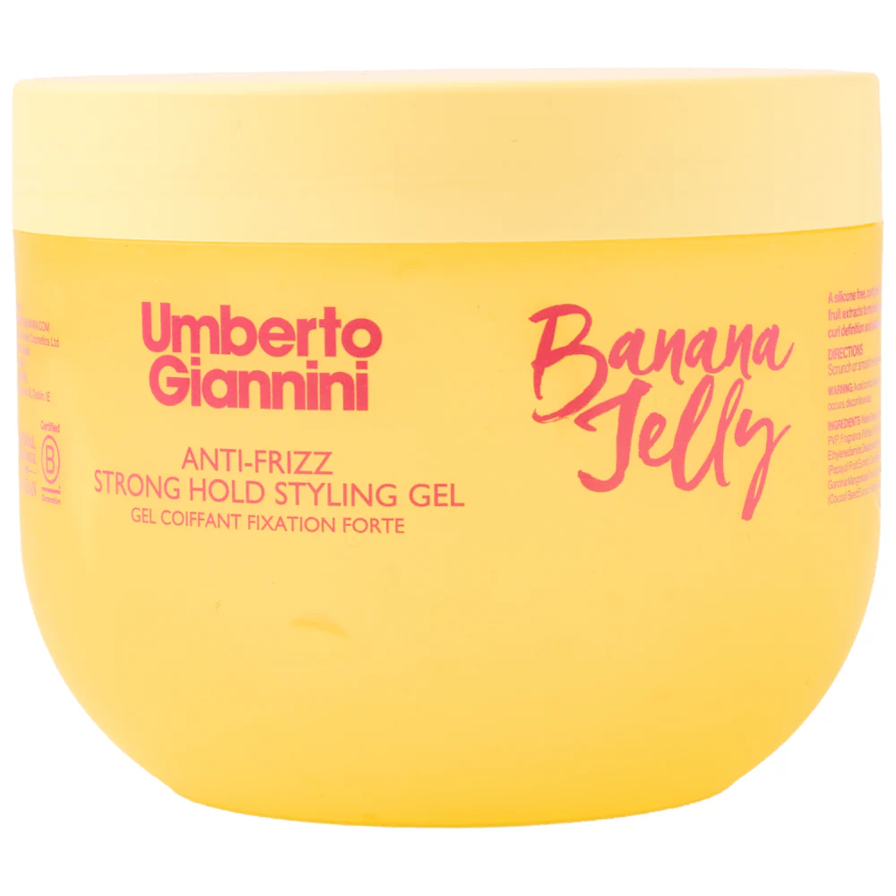 Umberto Giannini Banana Jelly Anti-Frizz Strong Hold Styling Gel 475ml