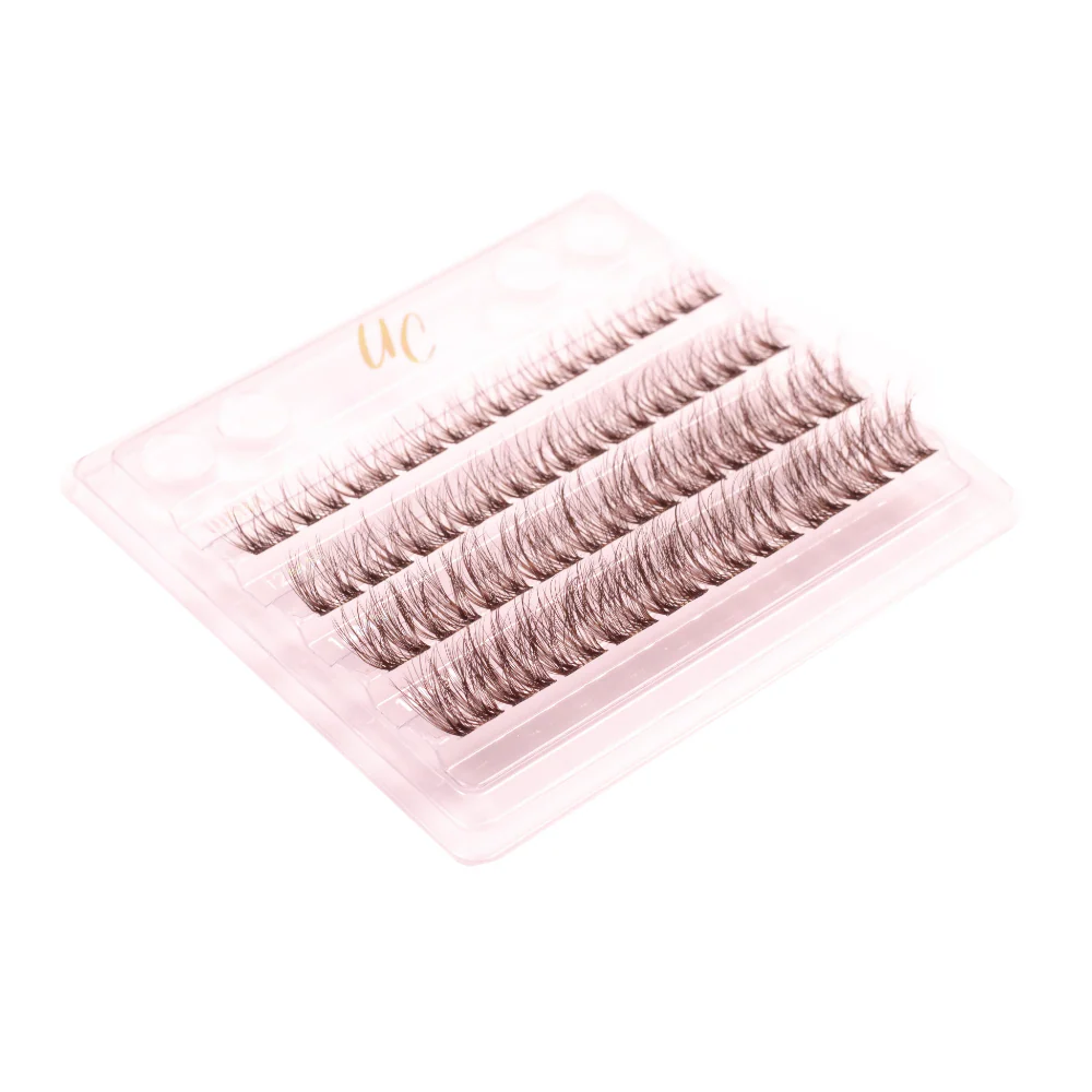 Unicorn Cosmetics Don't Give A Fluff Unbearlievable DIY Individual Lash Clusters Cocoa Ganache - Image 4