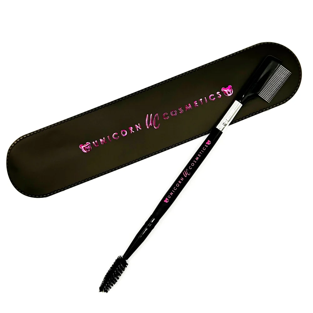 Unicorn Cosmetics Duo Ended Bear Brow Styling Comb - Image 2