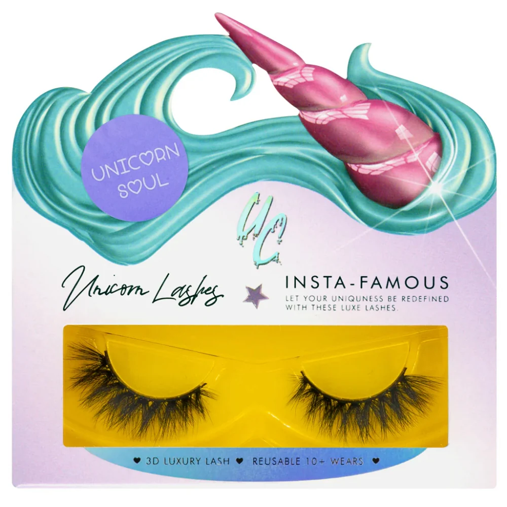 Unicorn Cosmetics Unicorn Soul Half Lashes Black