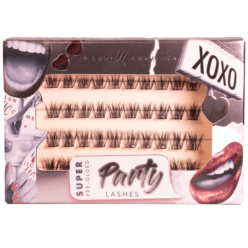 Unicorn Cosmetics XOXO Super Pre-Glued Party Lashes