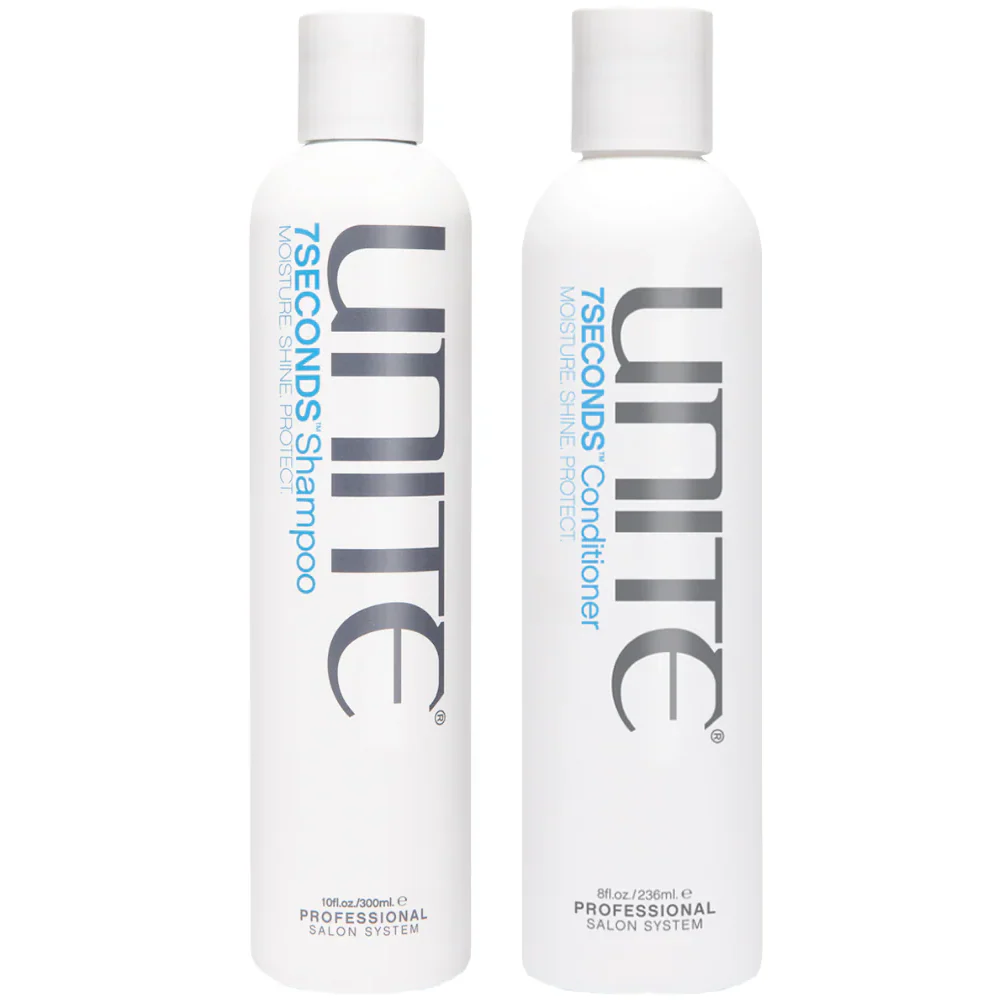 Unite 7 Seconds Moisturising Shampoo 300ml & Conditioner 236ml Twin