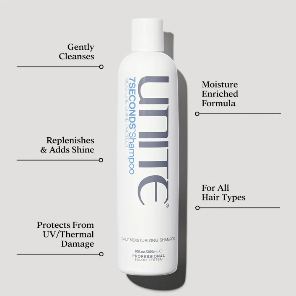Unite 7 Seconds Moisturising Shampoo 300ml & Conditioner 236ml Twin - Image 2