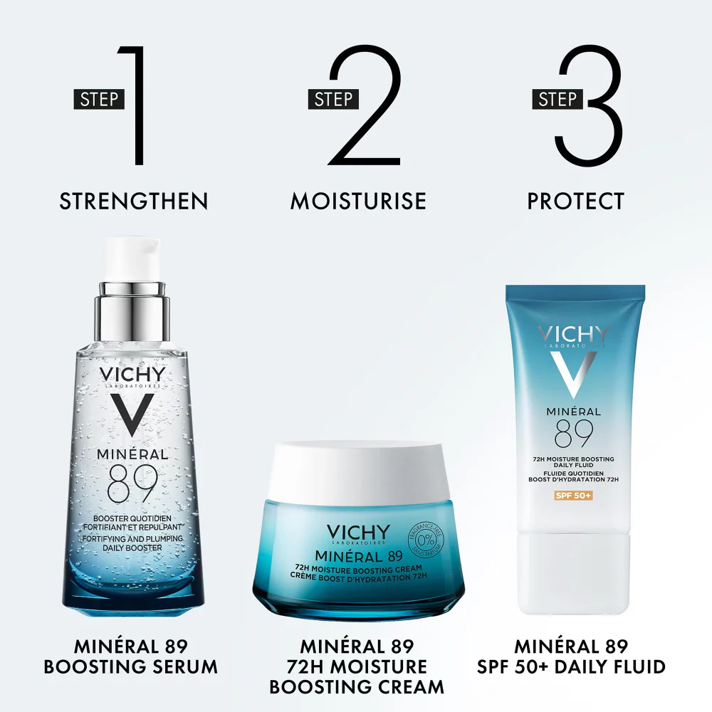 Vichy Mineral 89 Fortifying & Plumping Daily Booster Serum 50ml - Image 6
