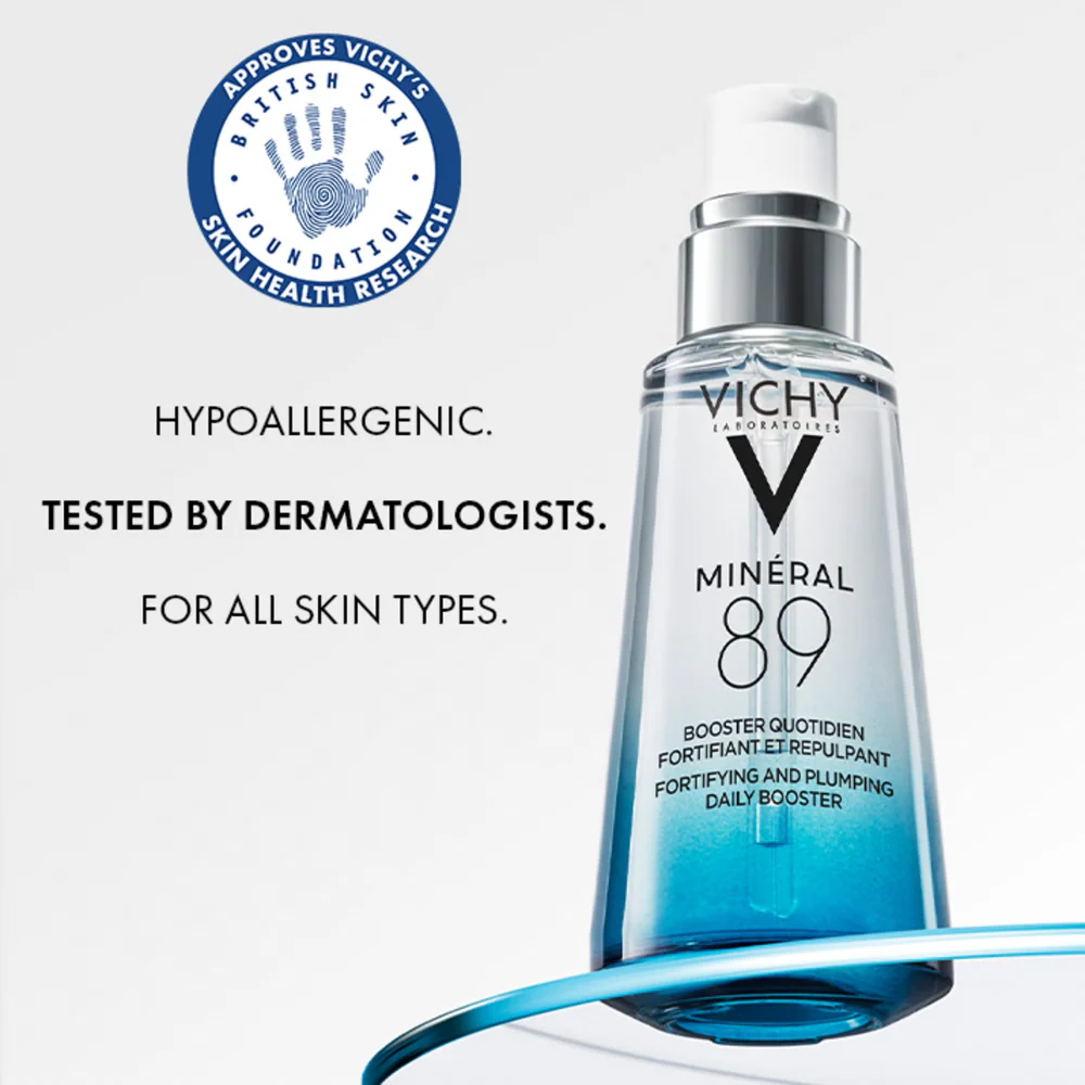 Vichy Mineral 89 Fortifying & Plumping Daily Booster Serum 75ml - Image 5
