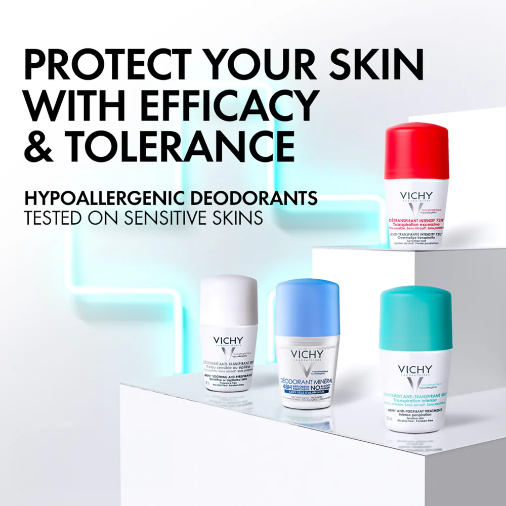 Vichy Stress Resist 72h Anti-Perspirant Deodorant Roll-On 50ml - Image 5