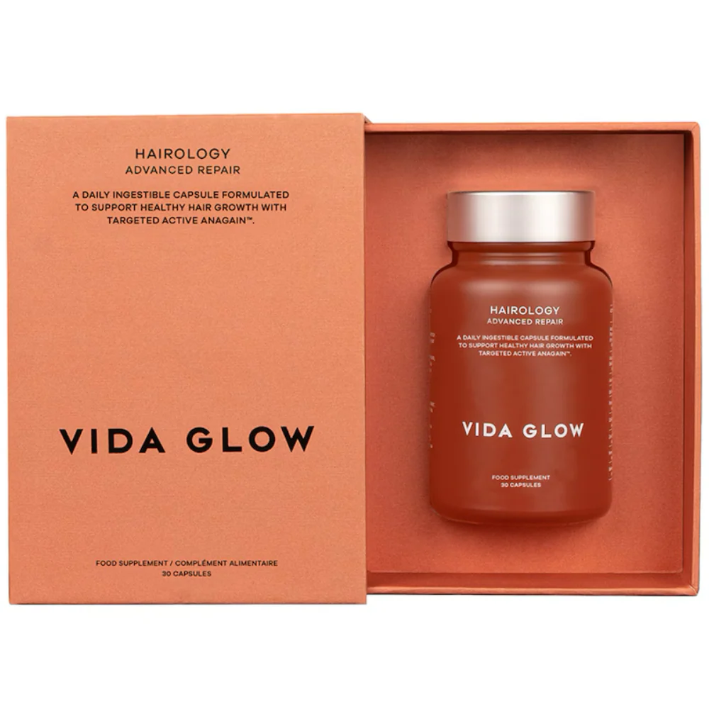 Vida Glow Hairology Advanced Repair Anagain Hair Growth Supplement 30 Capsules