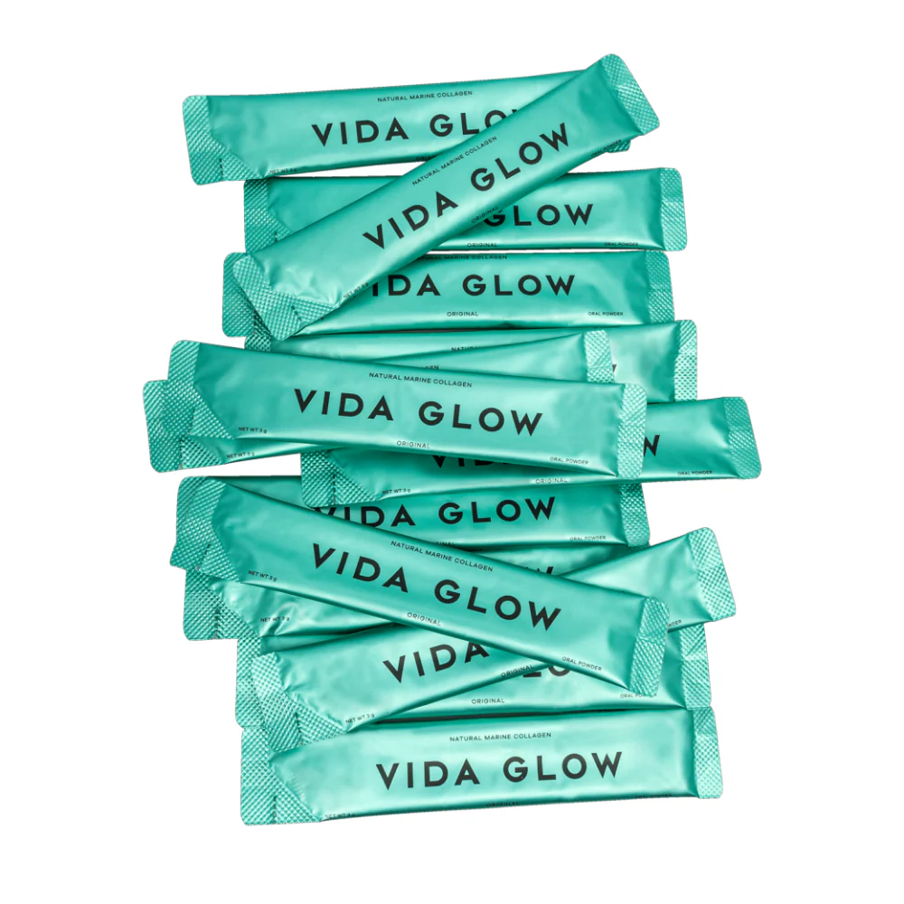 Vida Glow Natural Marine Collagen Supplement Original Sachets x30 - Image 2