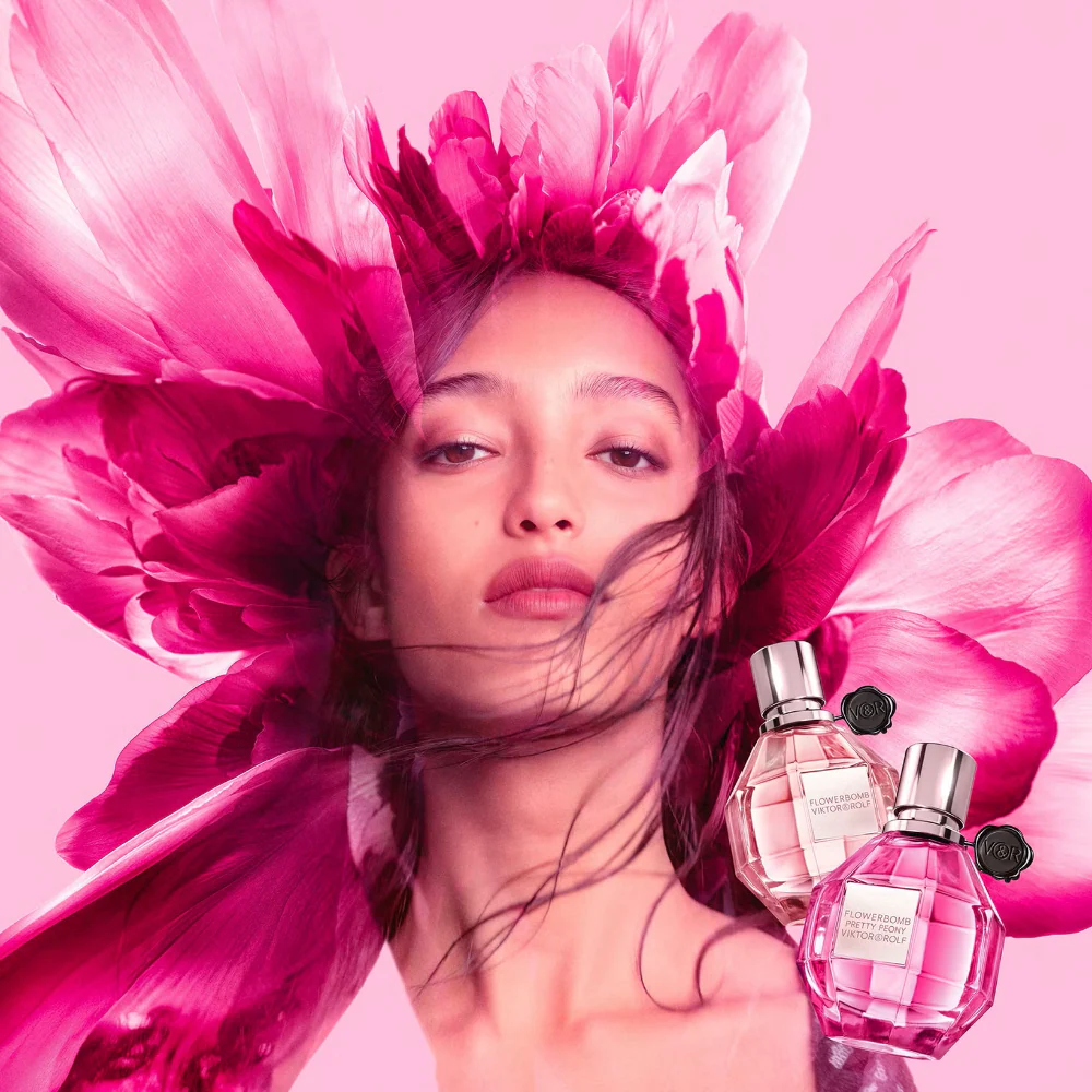 Viktor & Rolf Flowerbomb Pretty Peony Eau De Parfum 50ml - Image 5