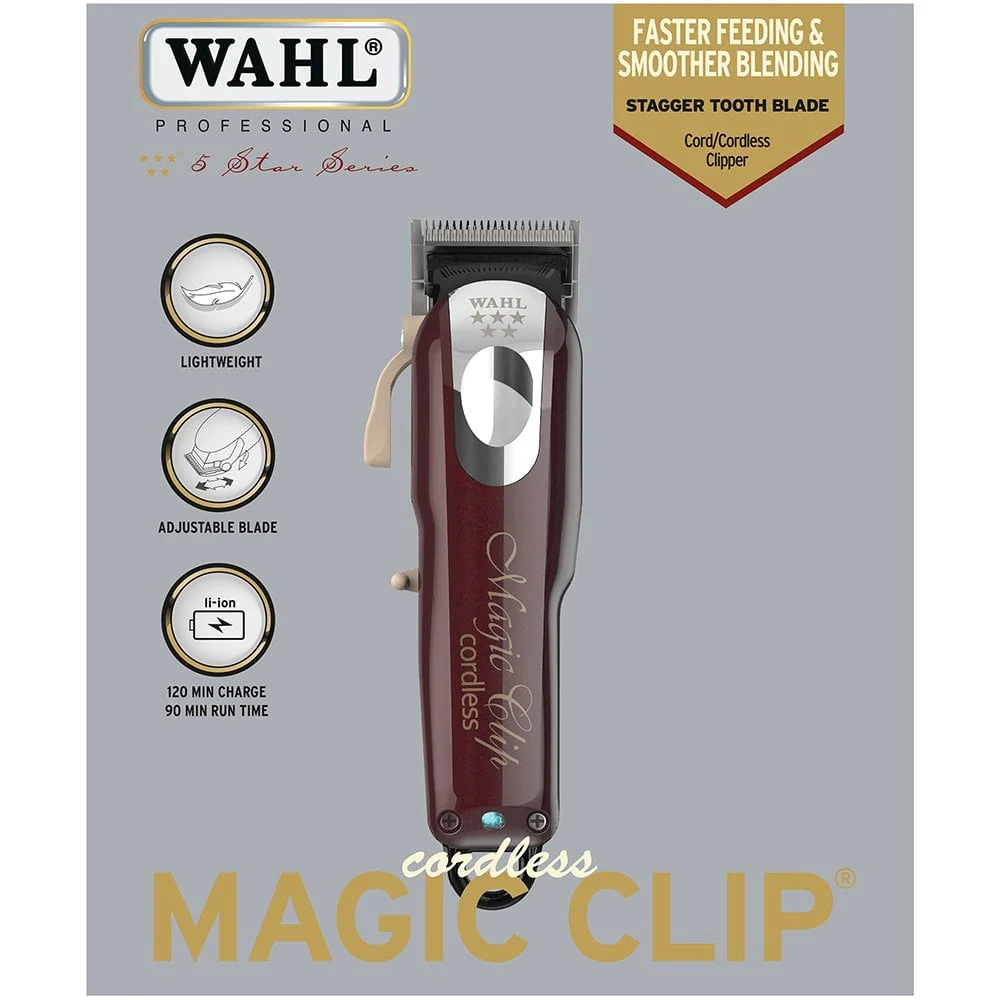 Wahl Professional Cordless Magic Clip Hair Clipper - Image 3
