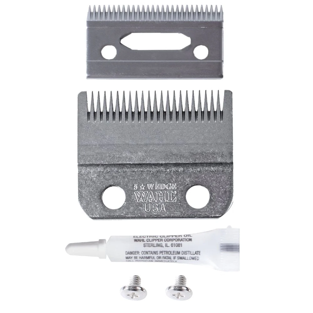 Wahl Professional Replacement Wedge Shaped 2-Hole Legend Blade Set 2228-400 0.8 - 3mm