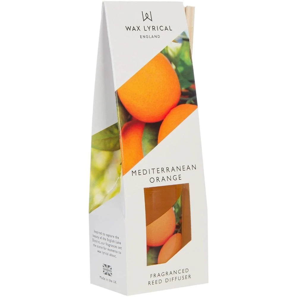 Wax Lyrical Mediterranean Orange Scented Reed Diffuser 40ml - Image 3