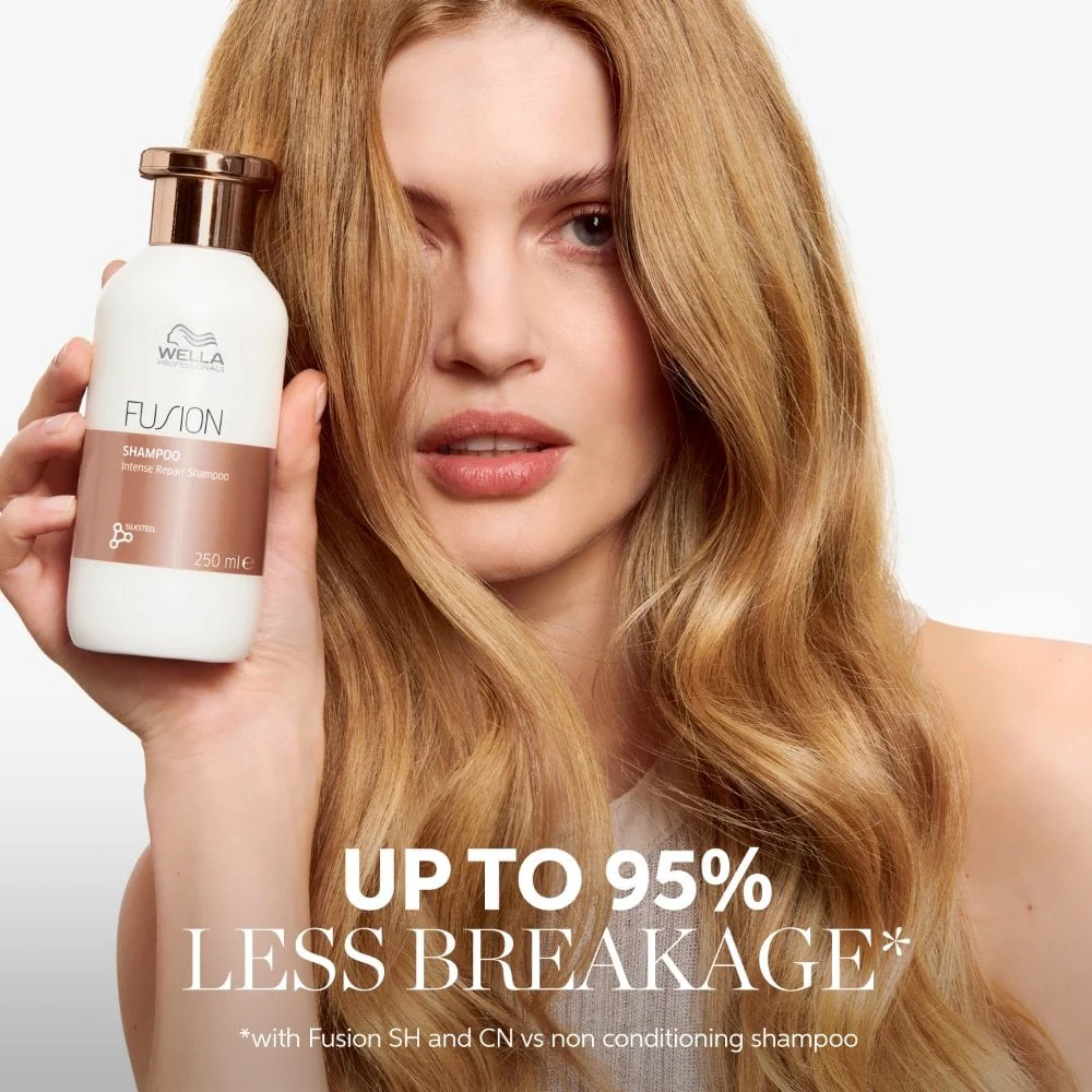 Wella Professionals Fusion Intense Repair Shampoo 1000ml - Image 2