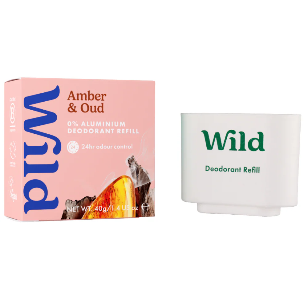 Wild Amber & Oud Deodorant Refill 40g