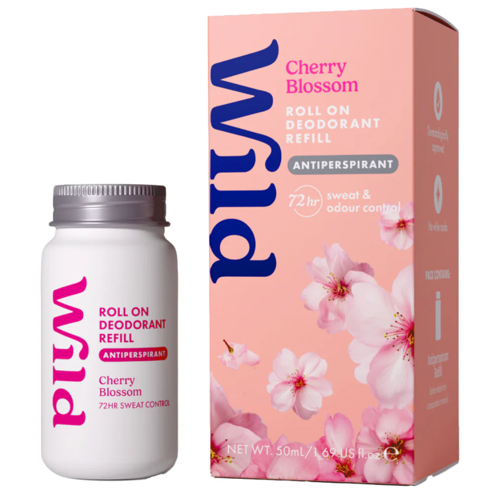 Wild Cherry Blossom Antiperspirant Deodorant Roll-On Refill 50ml