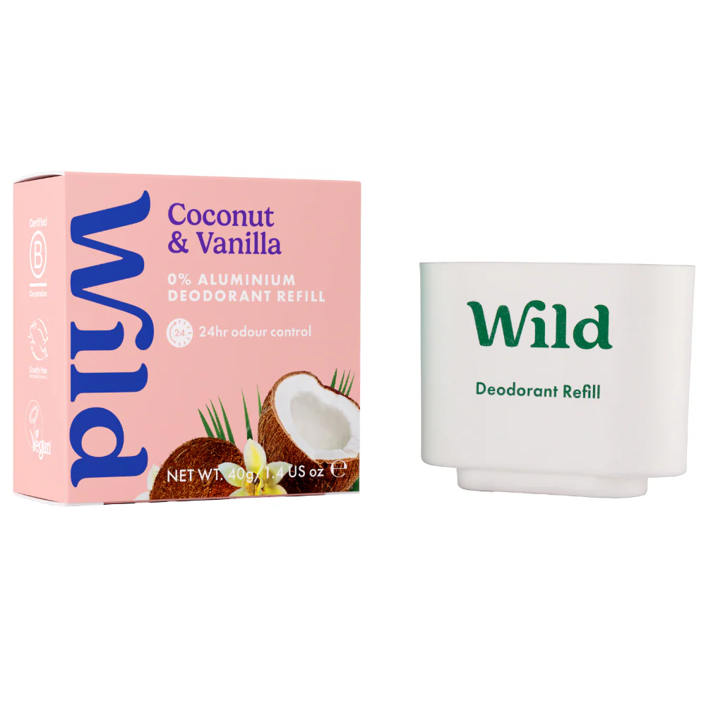 Wild Coconut & Vanilla Sensitive Deodorant Refill 40g
