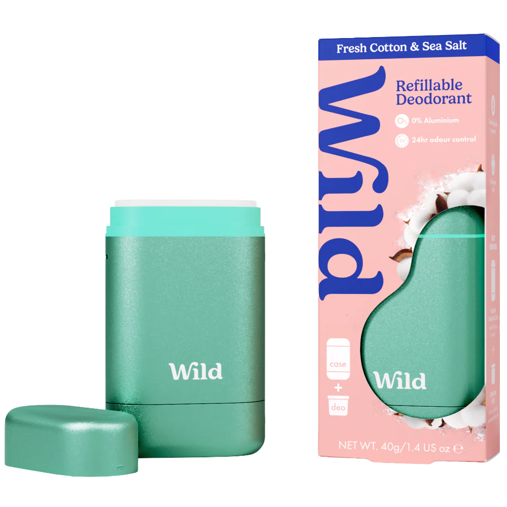 Wild Cotton & Sea Salt Deodorant Starter Pack