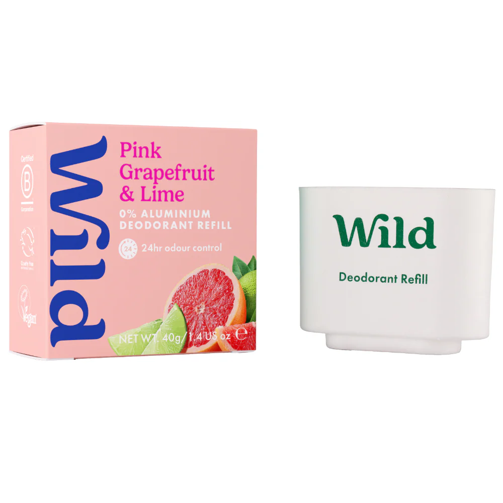 Wild Pink Grapefruit & Lime Deodorant Refill 40g