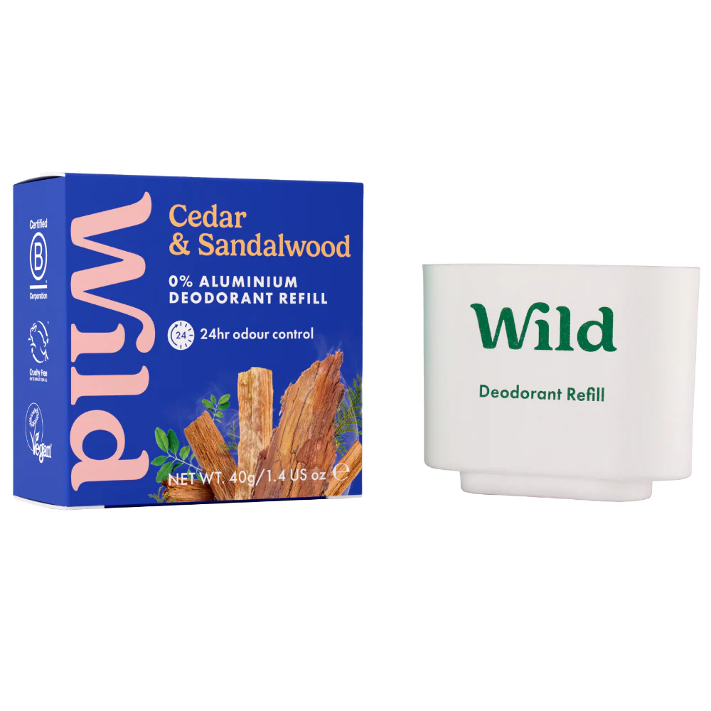 Wild Sandalwood & Cedar Deodorant Refill 40g