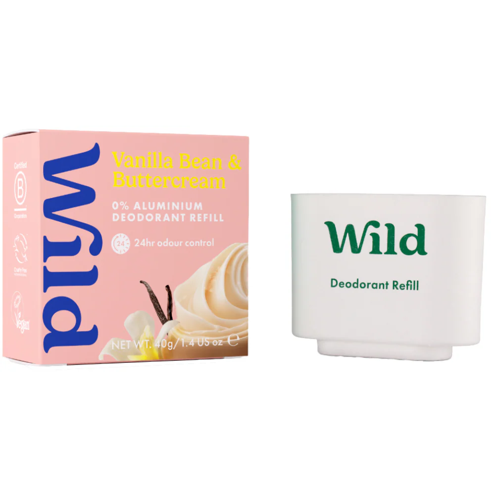 Wild Vanilla Bean & Buttercream Deodorant Refill 40g