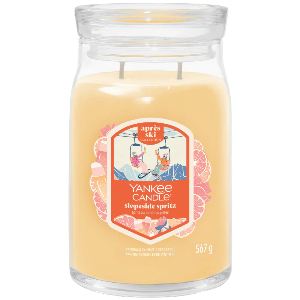 Yankee Candle Slopeside Spritz Large Signature Jar Candle