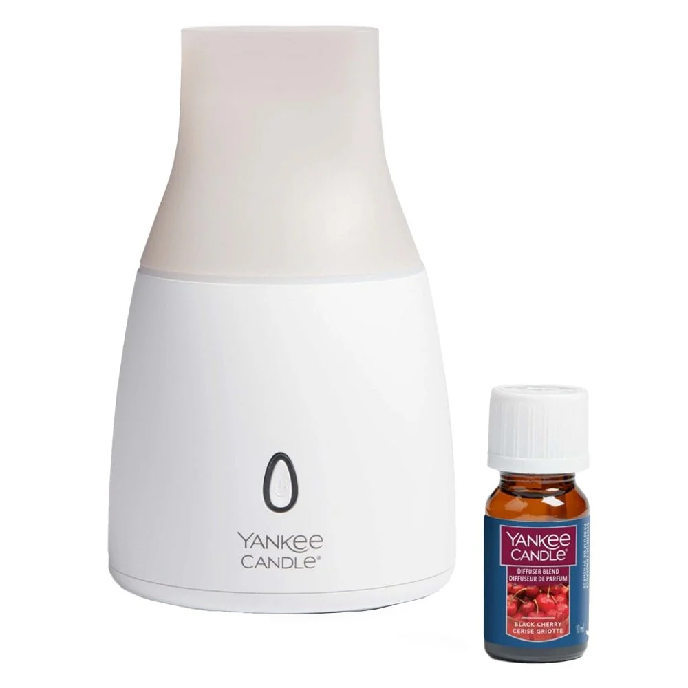 Yankee Candle Ultrasonic Aroma Diffuser Starter Kit Black Cherry
